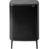 Brabantia atkritumu tvertne Bo Touch Hi, 60l, melna Papīra - atkritumu grozi