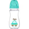 CANPOL BABIES Plata kakla barošanas pudelīte EasyStart Colorful Animals, 300ml, 35/205