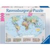 RAVENSBURGER puzle “Pasaules karte”, 1000gb.,15652