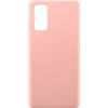 Evelatus Samsung  Galaxy Note 20 Nano Silicone Case Soft Touch TPU Beige