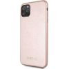 Guess Apple  iPhone 11 Pro Max Iridescent PU Hard Case Rose Gold
