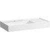 Laufen izlietne Kartell, 900x460 mm, bļoda kreisā pusē, bez pārplūdes, balta SaphirKeramik