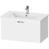 Duravit izlietnes skapītis XBase (ME by Starck), 800x475 mm, h=440 mm, 1A, matēts balts