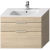 Jika izlietnes un skapīša komplekts Deep, 780x418 mm, h=607 mm, 2D, ash