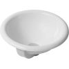 Duravit izlietne Architec, d=400 mm, virsmai, ar pārplūdi, balta