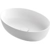 Balteco izlietne Neo E, 540x380 mm, h=140 mm, uz virsmas, matēta balta akmens masas
