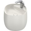 Roca izlietne Beyond, 460x470 mm, h=380 mm, beige Fineceramic®