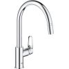 GROHE BauFlow single lever kitchen sink mixer Chomowany