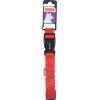 Zolux ZOLUX Obroża dla psa nylonowa taśma 50/60cm 25mm kol. czerwony