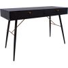 Rakstāmgalds LUXEMBOURG 120x48xH75cm, melns