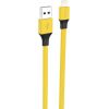 Foneng X96 USB-A to Lightning cable 2.4A, 1m (yellow)