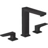 Hansgrohe izlietnes maisītājs Metropol 160, 3 caurumu, ar push-open, no virsmas, matēts melns