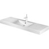 PAA izlietne Long Step 150, 1500x490 mm, simetriska, balta