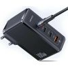 USAMS Ład. siec. 3xUSB-C+1xUSB GaN 100W T50 PD (only head) Fast Charging czarny|black CC163TC01 (US-CC163)