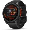 GARMIN Fenix 8 51mm Slate Gray with Black Silicone Band sporta pulkstenis