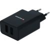 Swissten Tīkla Lādētājs Smart IC 2x USB 2.1A (ECO PACK)