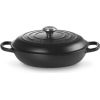 Le Creuset Чугунная неглубокая кастрюля 30 см / 3,5 л матовая черная