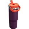 Stanley Termokrūze ar salmiņu The IceFlow Flip Straw Tumbler 0,89L violeta