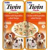 INABA Dog Twin Chicken with Vegetables and Beef in Broth – dog treat – 2x40g