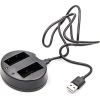 Extradigital Charger FUJIFILM NP-W126, Dual