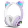 Goodbuy Paws bezvadu austiņas bērniem | bluetooth 5.0 gaiši violets