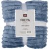 Plaid FREYA XL 200x230cm, light blue