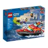 LEGO City Ugunsdzēsēju-glābēju kuģis (60373)