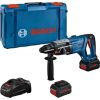 Akumulatora perforators Bosch GBH 18V-28 DC; 3,4 J; SDS-plus; 18 V; 2x5,5 Ah akum.