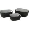Basket LIDO POP 26x20xH12cm, dark grey
