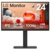 LCD Monitor LG 23.8" Business Panel IPS 1920x1080 16:9 100 Hz 5 ms Swivel Pivot Height adjustable Tilt 24BA650-B