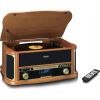 Gramofon Lenco LENCO TCD-2571 Plattenspieler Holzgeh. USB Kassette DAB+, Holz