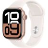 Apple Watch Series 10 Умные Часы 46 mm / GPS / Cellular / Rose Gold Aluminium / Light Blush Sport Band / S-M
