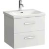 Laufen izlietnes skapītis LUA 515 x 445 x 580 mm, izlietnei 810082, A 2, white glossy