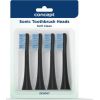 Końcówka Concept Końcówka szczoteczki do zębów PERFECT SMILE ZK40xx, Soft Clean, czarna , 4  szt.  ZK0007