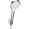 Hansgrohe rokas dušas komplekts Croma Select S Vario Porter, 1250 mm, balta/hroms
