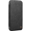 Etui Nillkin Qin Prop Leather iPhone 16 Pro Max (czarny)