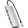 SATECHI USB-C MultiPort Adapter 8K with Ethernet V3 - Silver