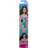 Mattel Barbie: Beach - Black Hair Doll Wearing Tropical Blue Swimsuit (HXX51)