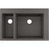 Hansgrohe virtuves izlietne S510-U635, 1.5 bļoda, 710x450 mm, zem virsmas, stone grey