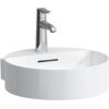 Laufen izlietne Val, 400x425 mm, balta SaphirKeramik