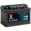75Ah 700A  AKUMULATORS YUASA YBX7096 EFB 278x175x190-+