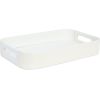 Tray WILMA 38.5x23.5x6cm, white