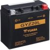 21.1Ah 250A Yuasa AGM(WC) Moto akumulators 175x87x155mm