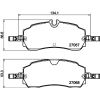 BREMŽU UZLIKAS FORD OE 2712621 V710