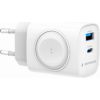 Lādētājs Gembird 2-in-1 White 20W + Apple Watch