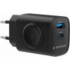 Lādētājs Gembird 2-in-1 Black 20W + Apple Watch