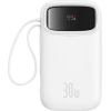 Powerbank Baseus QPow 2 20000mAh 30W 2xUSB-C (white)