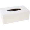 Tissue box WILMA 22,5x14xH9,5cm, white