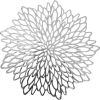 Персонник FIORE, D38см, серебряный