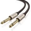 UGREEN AV128 Кабель с разъемом 6,35 мм - 2 м (серый)